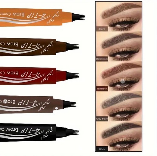Magic eyebrow pencil - pencil, 4-tip
